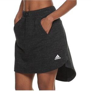 Adidas XL Sport to Street Charcoal Sport Skirt With Pockets